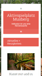 Mobile Screenshot of aktivspielplatz-musberg.de